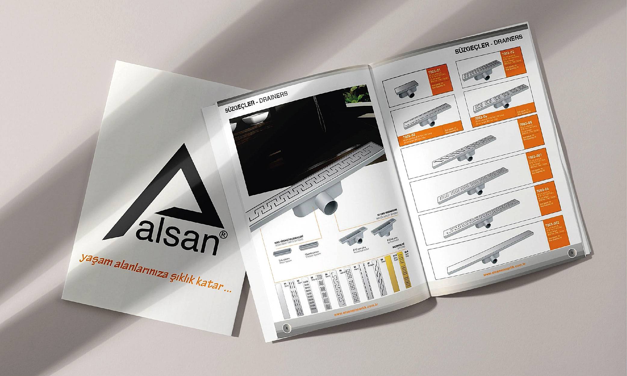 Alsan Mimarlık Katalog Basımı
