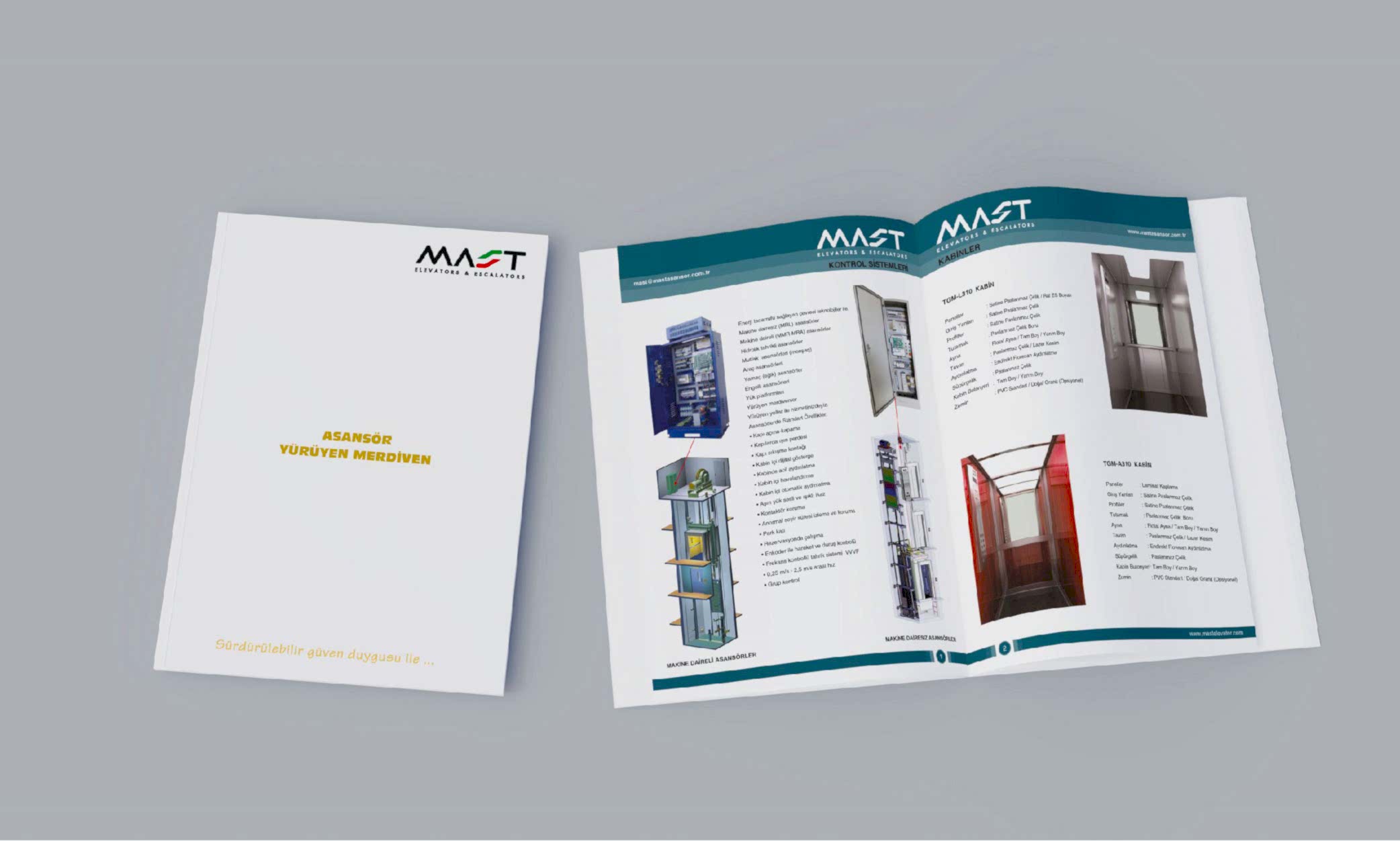 Mas Asansör Katalog Basımı