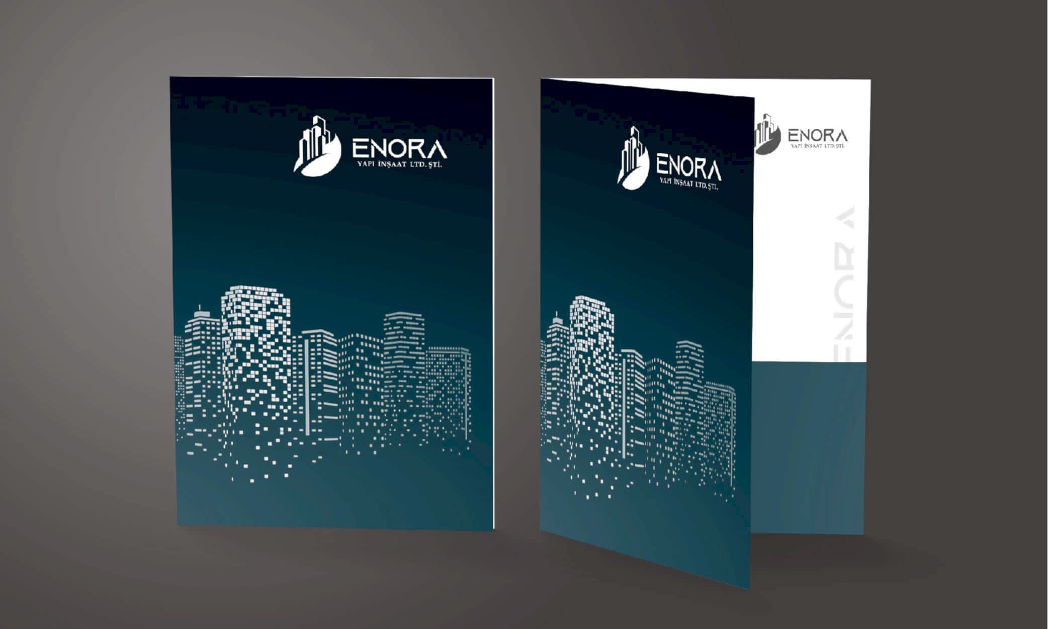 Enora Yapı Sunum Dosyası Basımı