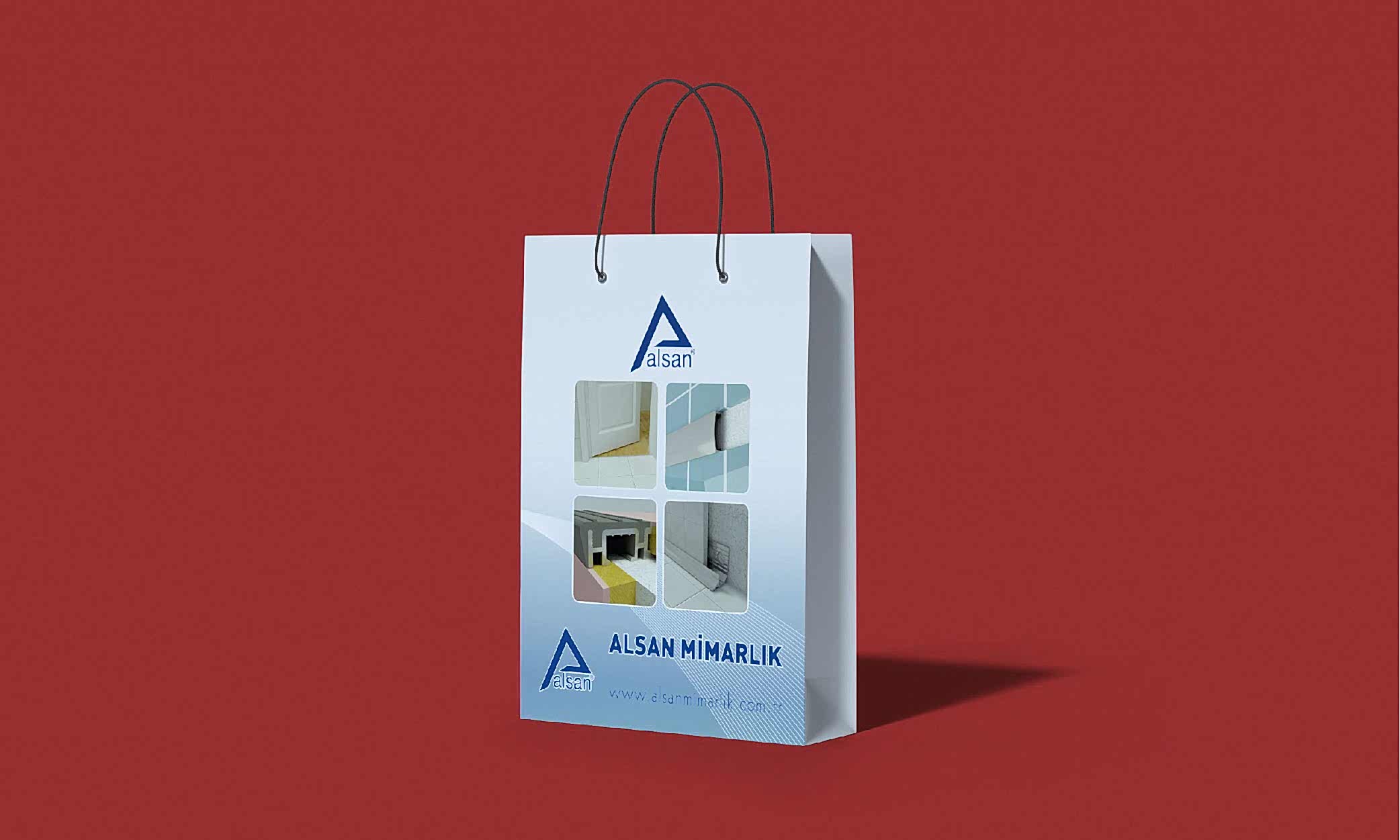 Alsan Mİmarlık Karton Çanta Basımı