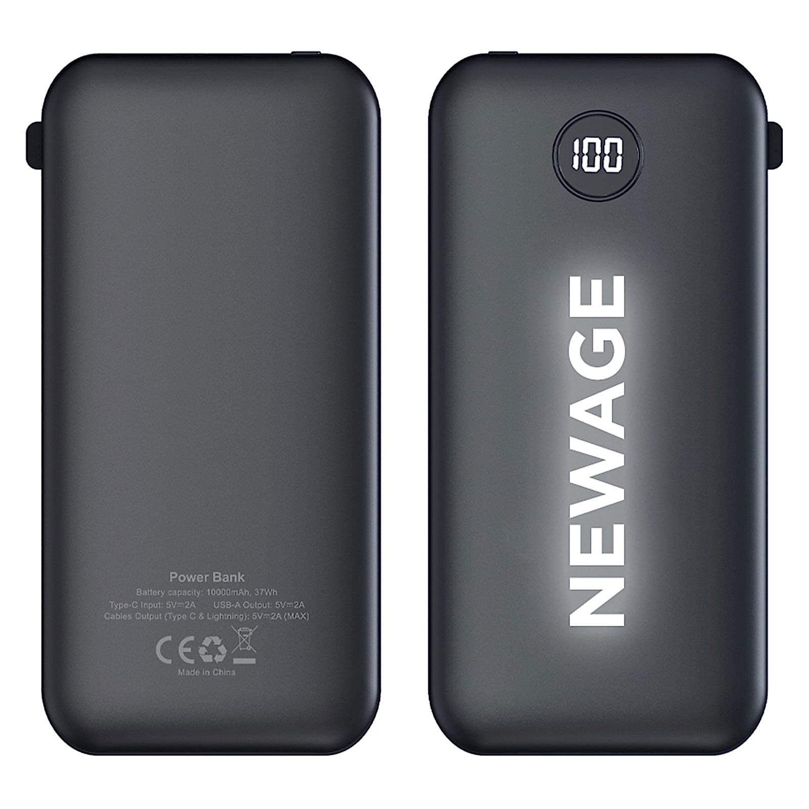 ÖLÜDENİZ 10.000 MAH SİYAH POWERBANK