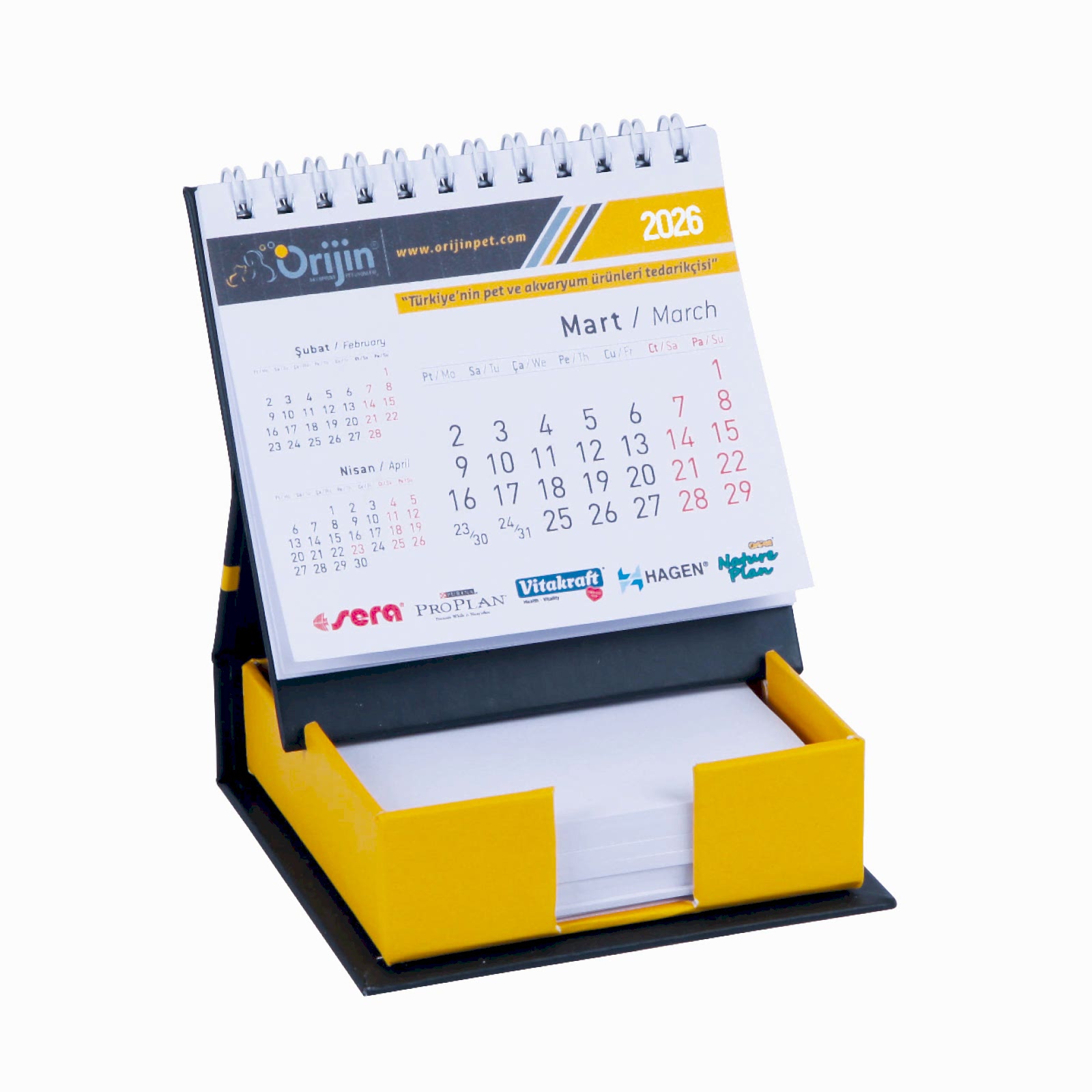 PM-31 TAKVİMLİ KÜP BLOKNOT