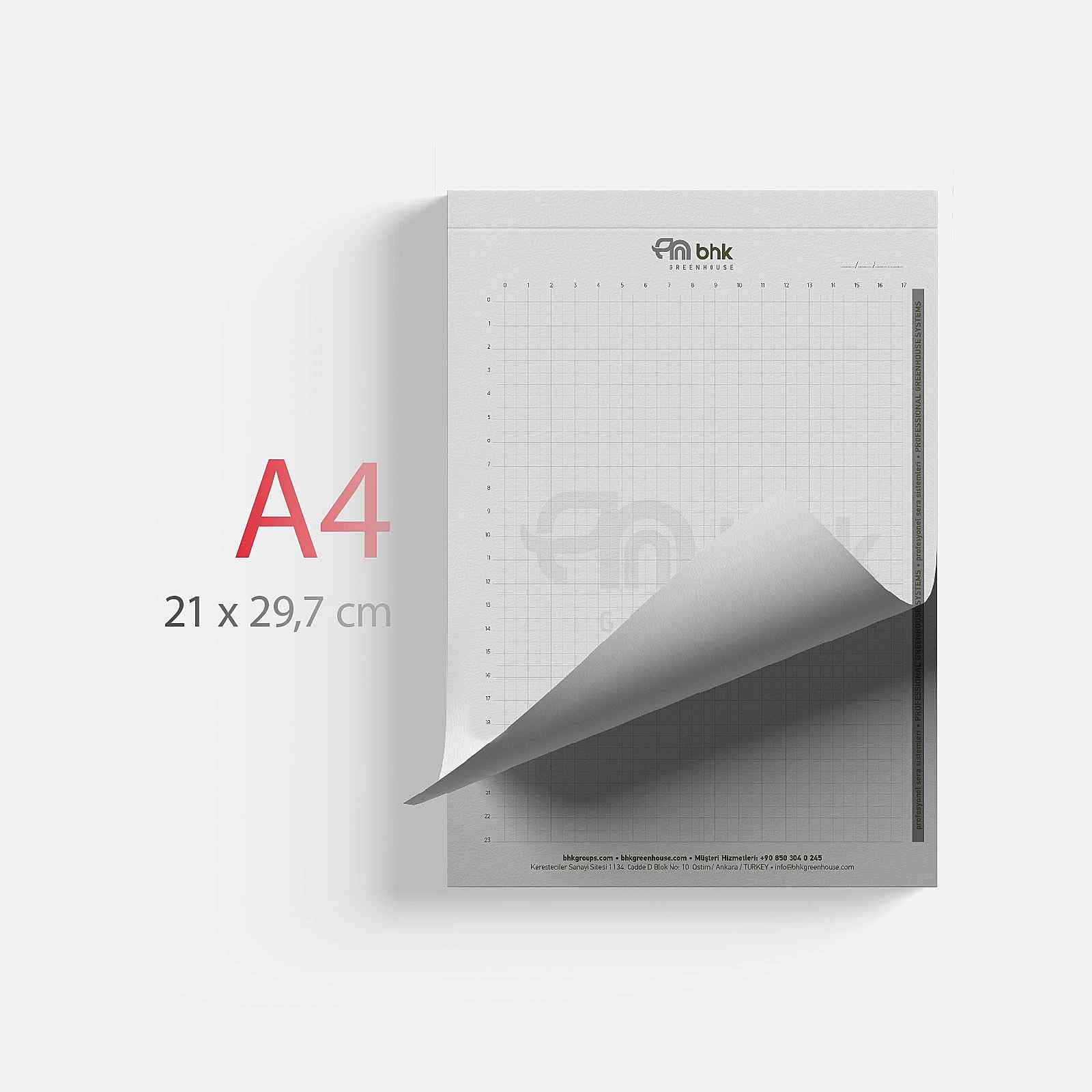 ALA-50 A4 TUTKALLI BLOKNOT